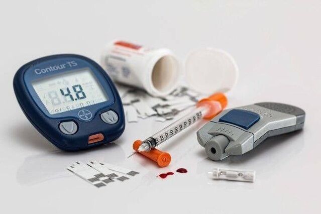 misuratore di zucchero nel sangue per il diabete